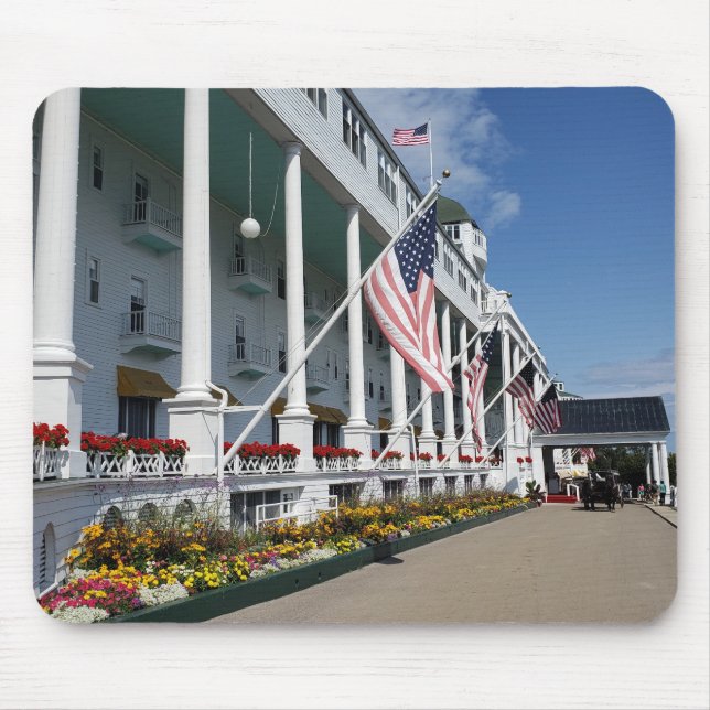 The Grand Hotel on Mackinac Island, Michigan Mouse Pad (Front)