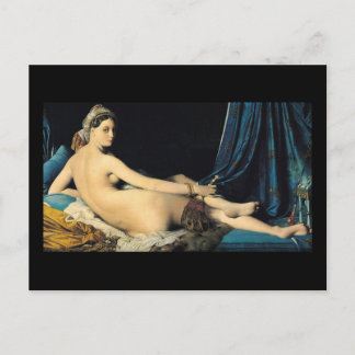 The Grand Odalisque 1814 Jean Auguste Dominique Postcard