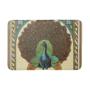 The Grand Peacock Bath Mat