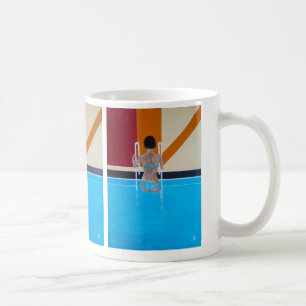 The Grand Resort Painting by Alfred Fox Coffee Mug