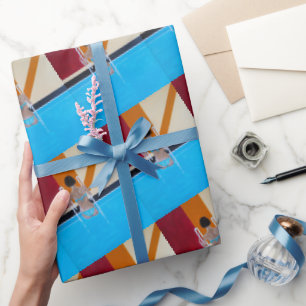 The Grand Resort Painting by Alfred Fox Wrapping Paper