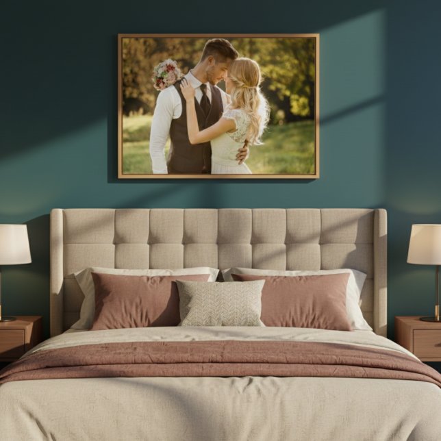 The "Grand Romance" | 36x24 Custom Wedding  Photo Print (Custom Wedding Photo Print)