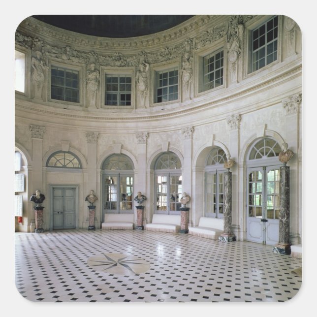 The Grand Salon, 1656-1661 (photo) Square Sticker (Front)