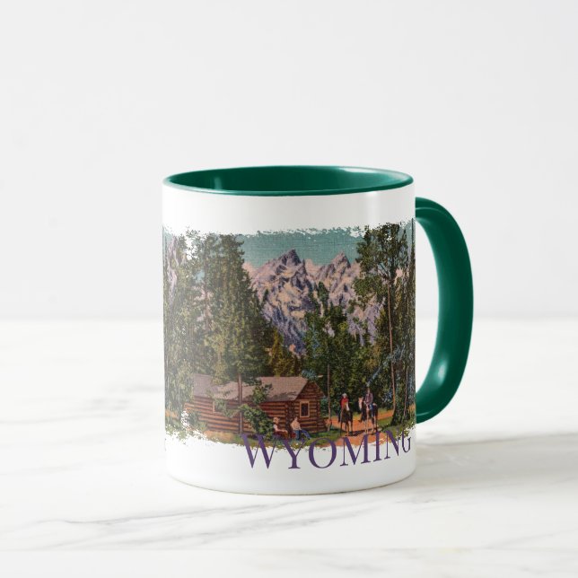 The Grand Tetons - Wyoming Mug (Front Right)