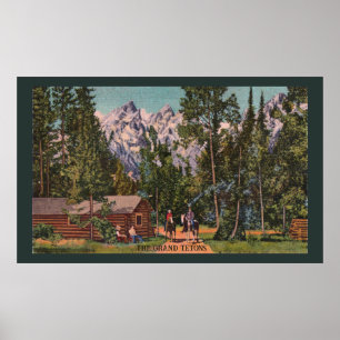 The Grand Tetons - Wyoming Poster