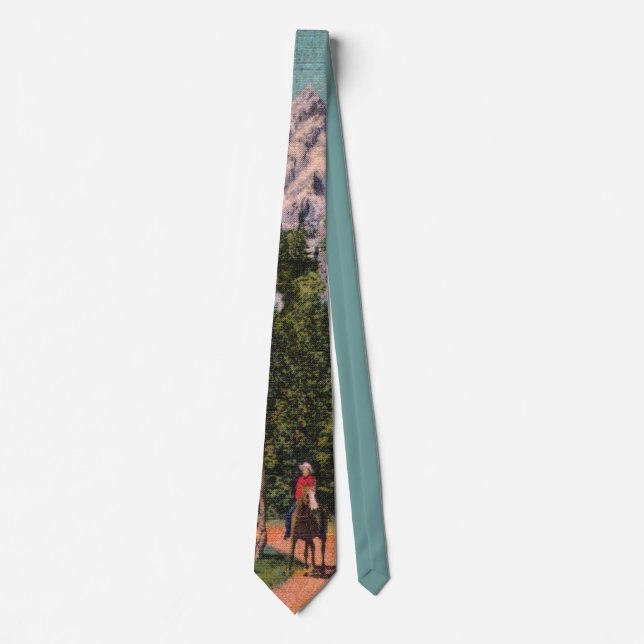 The Grand Tetons - Wyoming Tie (Front)