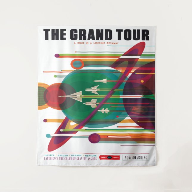 The Grand Tour Large Tapestry (Front)