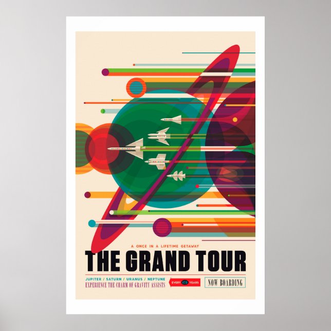 The Grand Tour - NASA Visions of the Future Poster (Front)