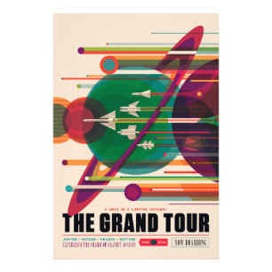 The Grand Tour - NASA'S Retro Space Poster Photo P