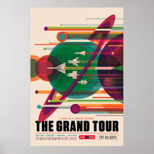 The Grand Tour - NASA'S Retro Space Poster Photo P