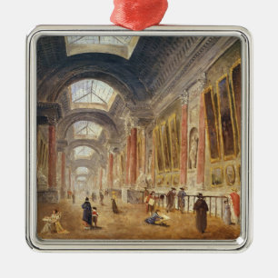 The Grande Galerie of the Louvre Metal Tree Decoration