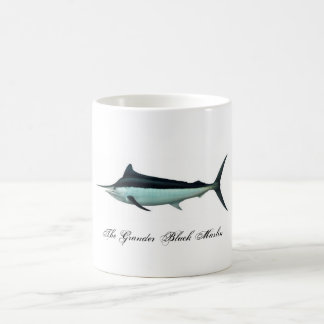 The Grander Black Marlin Magic Mug