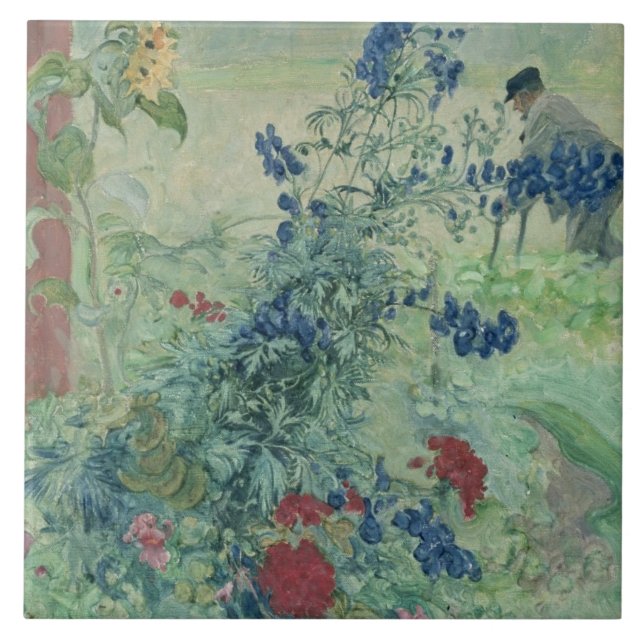 The Grandfather Ceramic Tile (Front)