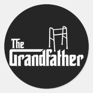 The Grandfather Classic Round Sticker