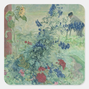 The Grandfather Square Sticker