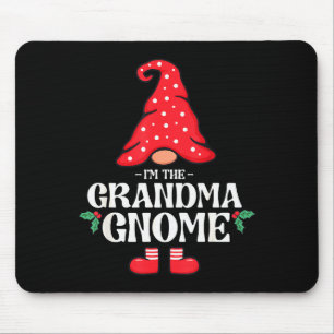 The Grandma Gnome Funny Family Matching Group Chri Mouse Pad