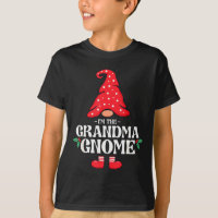 The Grandma Gnome Funny Family Matching Group Chri