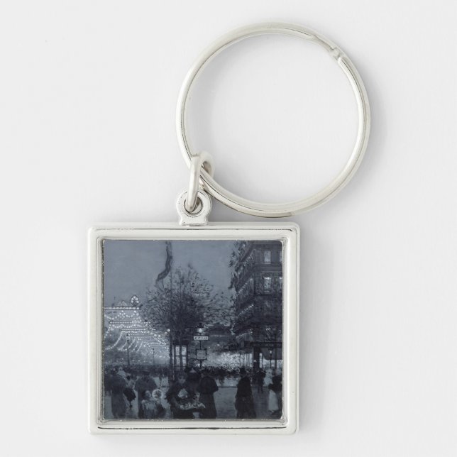 The Grands Boulevards, Paris Key Ring (Front)