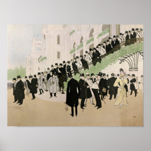 The Grandstand Staircase Poster