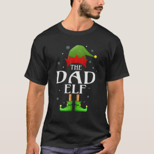 The Granny Elf Funny Family Matching Christmas Nan T-Shirt