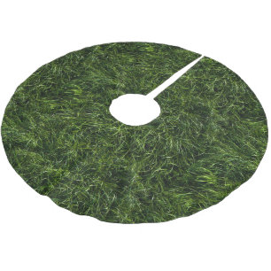The Grass is Always Greener Christmas Tree Skirt