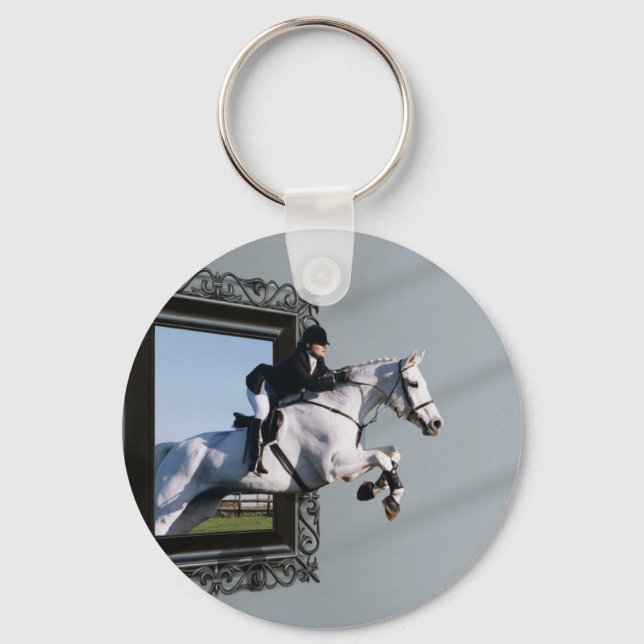 The Grass Is Greener........ Key Ring (Front)