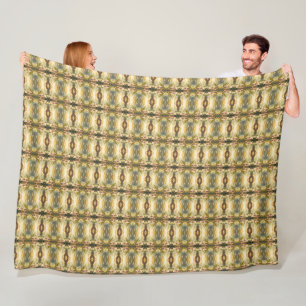 The Grasshopper and the Nectar Artwork.1 Fleece Blanket
