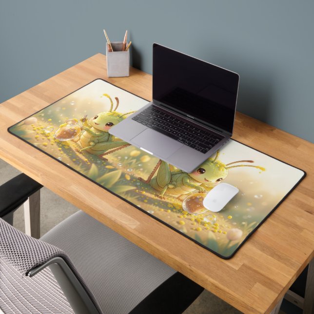 The Grasshopper and the Nectar Masterpiece Desk Mat (Office 2)