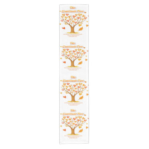 'The Gratitude Tree' Table Runner