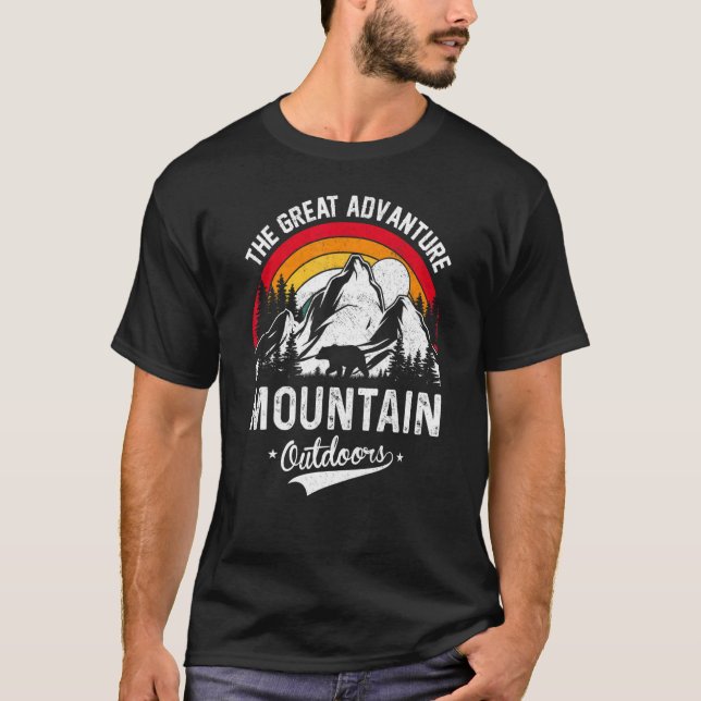 The Great Advanture Mountain Outdoors T-Shirt (Front)