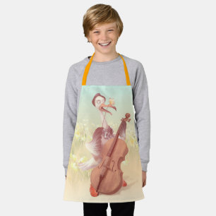 The Great Artist in Spring Apron