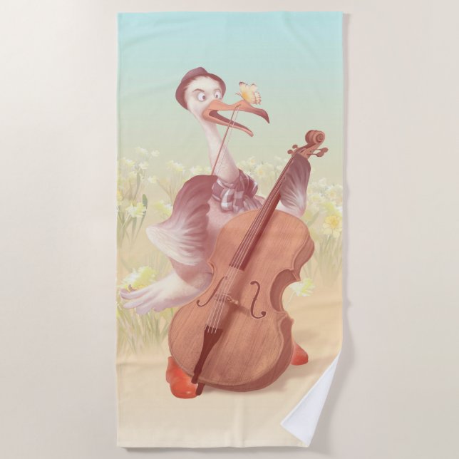 The Great Artist in Spring Beach Towel (Front)