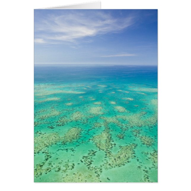 The Great Barrier Reef, aerial view of Green (Front)