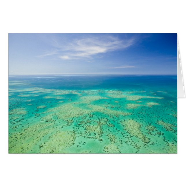 The Great Barrier Reef, aerial view of Green 2 (Front Horizontal)
