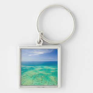 The Great Barrier Reef, aerial view of Green 2 Key Ring