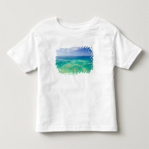 The Great Barrier Reef, aerial view of Green 2 Toddler T-Shirt