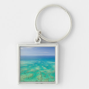 The Great Barrier Reef, aerial view of Green Key Ring