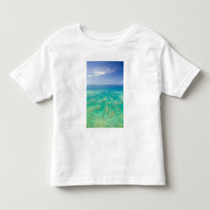 The Great Barrier Reef, aerial view of Green Toddler T-Shirt
