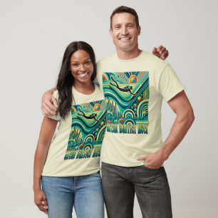 The Great Barrier Reef Retro Dive T-Shirt