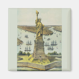 The Great Bartholdi Statue, Statue of Liberty Magnet