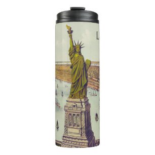 The Great Bartholdi Statue, Statue of Liberty Thermal Tumbler