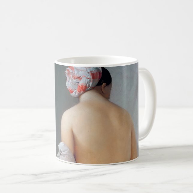 The Great Bather (Seated Woman), Dominique Ingres Coffee Mug (Front Right)