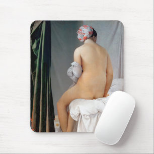 The Great Bather (Seated Woman), Dominique Ingres Mouse Pad