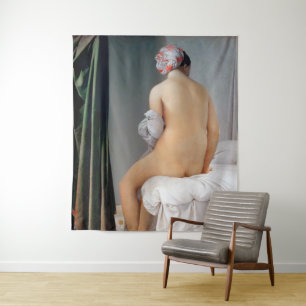 The Great Bather (Seated Woman), Dominique Ingres Tapestry