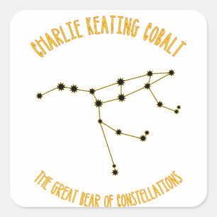 The Great Bear Square Sticker