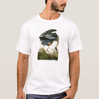 The Great Blue Heron John Audubon Birds of America T-Shirt