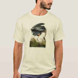 The Great Blue Heron John Audubon Birds of America T-Shirt