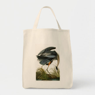 The Great Blue Heron John Audubon Birds of America Tote Bag
