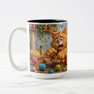 The Great Box Adventure Two-Tone Coffee Mug