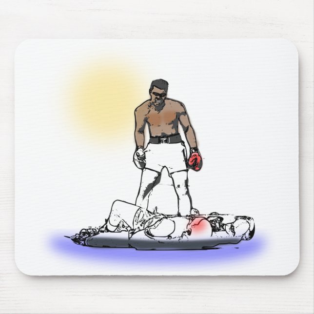 The Great Boxer Mouse Pad (Front)